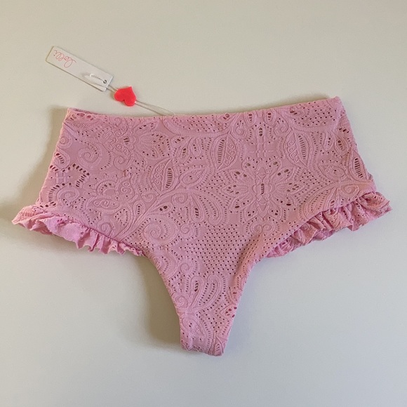 Lolli Swim BFF cotton candy bikini bottom NWT - Picture 8 of 11